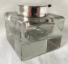 Asprey, George V, silver and cut glass inkwell. London 1928 Asprey & Co. Ltd.