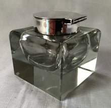 Asprey, George V, silver and cut glass inkwell. London 1928 Asprey & Co. Ltd.