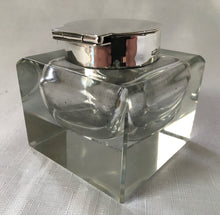 Asprey, George V, silver and cut glass inkwell. London 1928 Asprey & Co. Ltd.