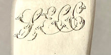 Georgian, George III, Silver Basting Spoon London 1818 Thomas Streetin. 2.9 troy ounces.