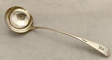 Georgian, George III, Silver Soup Ladle. London 1804, Peter, Ann & William Bateman. 5.4 troy ounces.