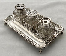 Georgian, George III, Silver Inkstand. London 1773 Charles Aldridge & Henry Green. 7.2 troy ounces.