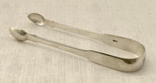 Georgian, George III, Pair of Silver Sugar Tongs. 1.4 troy ounces.