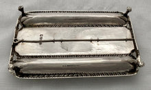 Georgian, George III, Silver Inkstand. London 1773 Charles Aldridge & Henry Green. 7.2 troy ounces.