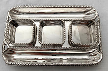Georgian, George III, Silver Inkstand. London 1773 Charles Aldridge & Henry Green. 7.2 troy ounces.
