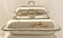 Georgian, George III, Pair of Silver Entree Dishes. London 1806/07 John Edwards III. 102 troy ounces.