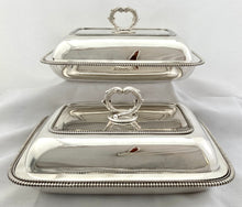 Georgian, George III, Pair of Silver Entree Dishes. London 1806/07 John Edwards III. 102 troy ounces.