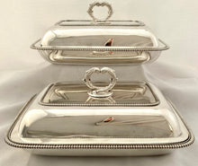 Georgian, George III, Pair of Silver Entree Dishes. London 1806/07 John Edwards III. 102 troy ounces.