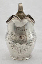 Georgian, George III, Silver Cream Jug. London 1805 Peter, Ann and William Bateman. 3.1 troy ounces.