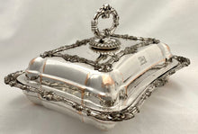 Georgian, George IV, Old Sheffield Plate Crested Entree Dish, circa 1820.