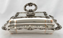 Georgian, George IV, Old Sheffield Plate Crested Entree Dish, circa 1820.