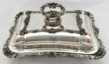 Georgian, George IV, Old Sheffield Plate Crested Entree Dish, circa 1820.