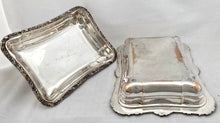 Georgian, George IV, Old Sheffield Plate Crested Entree Dish, circa 1820.