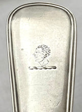 William IV Pair of Scottish Silver Basting Spoons. Glasgow 1831 Robert Gray & Son. 9.4 troy ounces.
