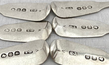 Georgian, George III, Six Silver Teaspoons. London 1818 Thomas Barker. 3.6 troy ounces.