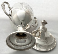 Georgian, George III, Suite of Three Irish Silver Cups. Arms of Carroll & Irvine. Dublin 1788. 72.8 troy ounces.