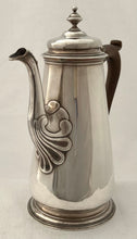 George II Silver Coffee Pot. London circa 1750, Peter Archambo II & Peter Meure. 20.7 troy ounces.