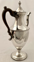 Georgian, George III, Silver Coffee Pot, London 1782 Charles Wright. 30 troy ounces.