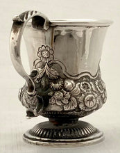 Georgian, George IV, Silver Christening Mug. 3.8 troy ounces.