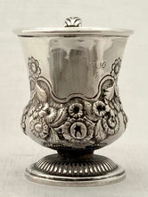 Georgian, George IV, Silver Christening Mug. 3.8 troy ounces.
