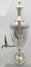 Early Victorian Silver Plated Tea Urn. Elkington, Mason & Co. 1851.