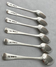 Georgian, George III, Six Silver Teaspoons. London 1813. 2.4 troy ounces.
