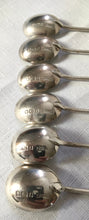 George V Cased Set of Twelve Silver Coffee Bean Spoons. Sheffield 1911 Asprey and Co. Ltd.