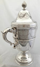 George III Irish Silver Cup & Cover. Dublin 1772 Charles Townsend & Michael Cormick. 75 troy ounces.