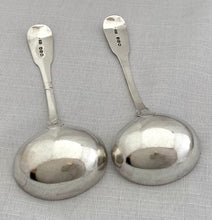 Georgian, George III, Pair of Silver Sauce Ladles. London 1818 Charles Hollinshed. 3.3 troy ounces.