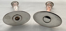 Georgian, George III, Pair of Old Sheffield Plate Candlesticks, circa 1800 - 1810.