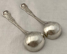 George IV Pair of Silver King's Pattern Sauce Ladles. London 1820 William Chawner II. 5.6 troy ounces.