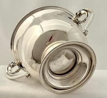 George V Silver Mask Head Bowl. Birmingham 1912 Edward Souter Barnsley. 14 troy ounces.