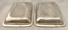Georgian, George III, Pair of Silver Entree Dishes. London 1802 Timothy Renou. 93.7 troy ounces.