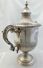 Georgian, George III, Silver Cup & Cover. London 1768 Charles Wright. 72 troy ounces.