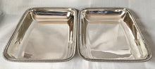 Georgian, George III, Pair of Silver Entree Dishes. London 1806/07 John Edwards III. 102 troy ounces.