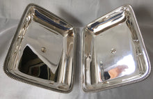 Georgian, George III, Pair of Silver Entree Dishes. London 1806/07 John Edwards III. 102 troy ounces.