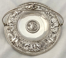 Victorian Neoclassical Silver Plated Tazza. Elkington & Co. 1874.
