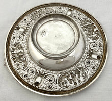 Victorian Neoclassical Silver Plated Tazza. Elkington & Co. 1874.