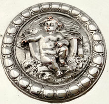 Victorian Neoclassical Silver Plated Tazza. Elkington & Co. 1874.