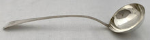 Georgian, George III, Silver Soup Ladle, Crested for Medlycott. London 1787 Richard Crossley. 5.4 troy ounces.