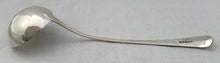 Georgian, George III, Silver Soup Ladle, Crested for Medlycott. London 1787 Richard Crossley. 5.4 troy ounces.