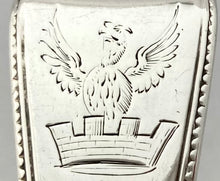 Georgian, George III, Pair of Silver Basting Spoons, Crested for Medlycott. London 1787 Richard Crossley. 6.2 troy ounces.