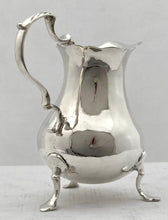 Georgian, George III, Silver Cream Jug. London 1761 David Mowden. 2.5 troy ounces.