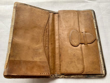 Art Nouveau Silver Mounted Snakeskin Wallet. Birmingham 1903 Ludwig Krumm.