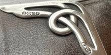 Art Nouveau Silver Mounted Leather Purse. Birmingham 1902 Steinhart & Co.