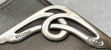 Art Nouveau Silver Mounted Leather Purse. Birmingham 1902 Steinhart & Co.