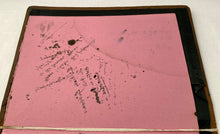 Late Victorian Silver Mounted Leather Blotting & Document Folder. London 1901 Edward Langridge & Co.