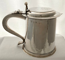 Charles II Silver Tankard. London 1682 probably John Cruttall. 30 troy ounces.