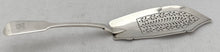 William IV Silver Fish Slice. London 1833 William Bateman II. 4.4 troy ounces