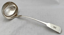 Georgian, George IV, Silver Soup Ladle. London 1820 James Dicks. 7.3 troy ounces.